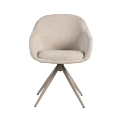 Eetkamerstoel Fiby Naturel met Taupe poot
