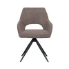 Eetkamerstoel Finley Bruin Boucle