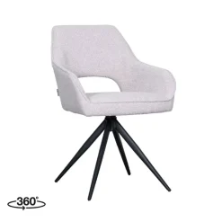 Eetkamerstoel Finley Naturel Boucle