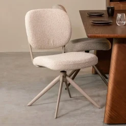 Eetkamerstoel Geneva Naturel Boucle