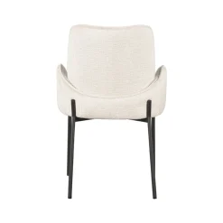 Eetkamerstoel Joni Crème Fluweel (showroommodel)