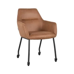 Eetkamerstoel Lenny cognac