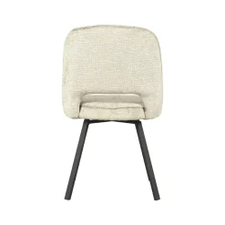 Eetkamerstoel Lewis Beige Fluweel