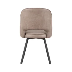 Eetkamerstoel Lewis Taupe Micro Suede