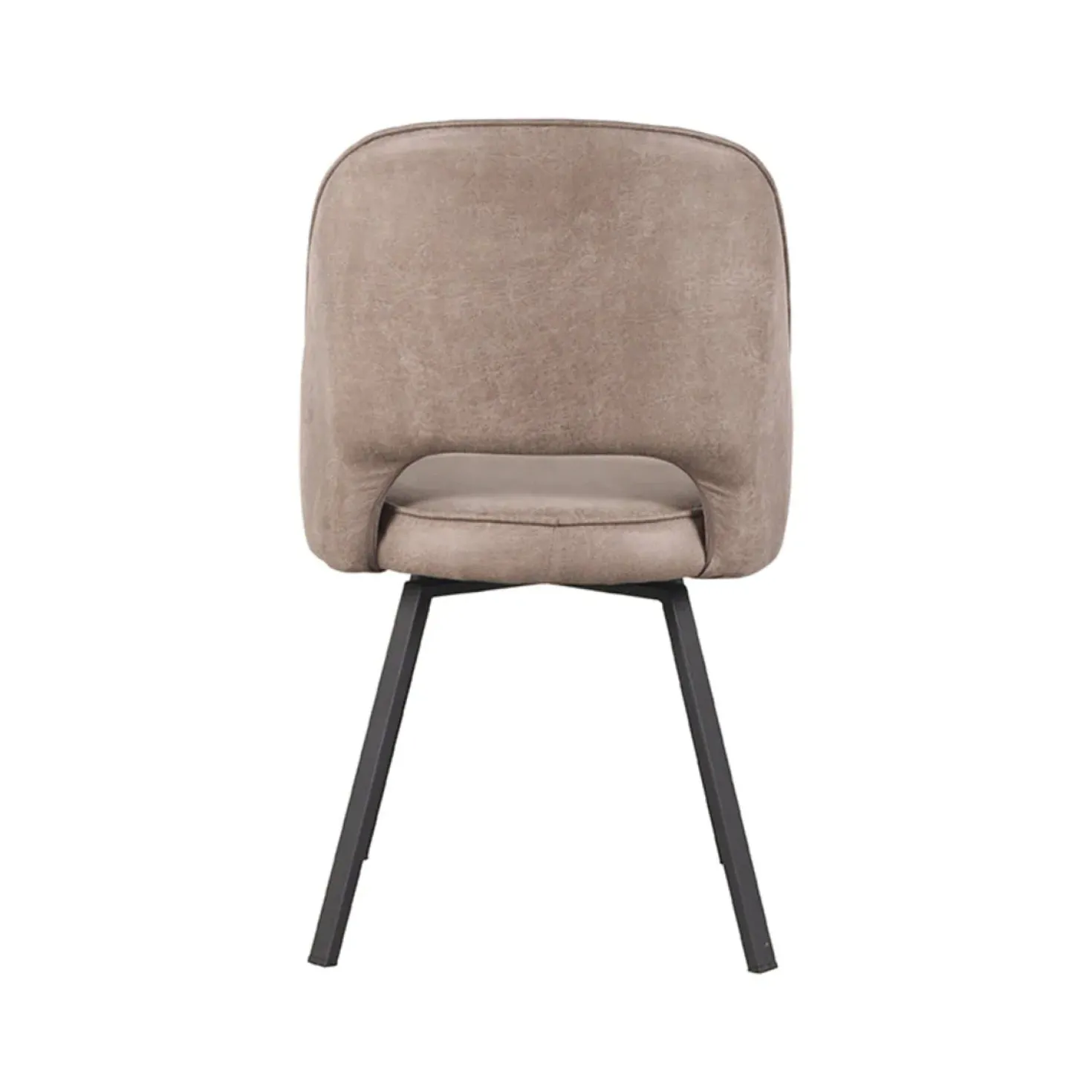 Eetkamerstoel Lewis Taupe Micro Suede