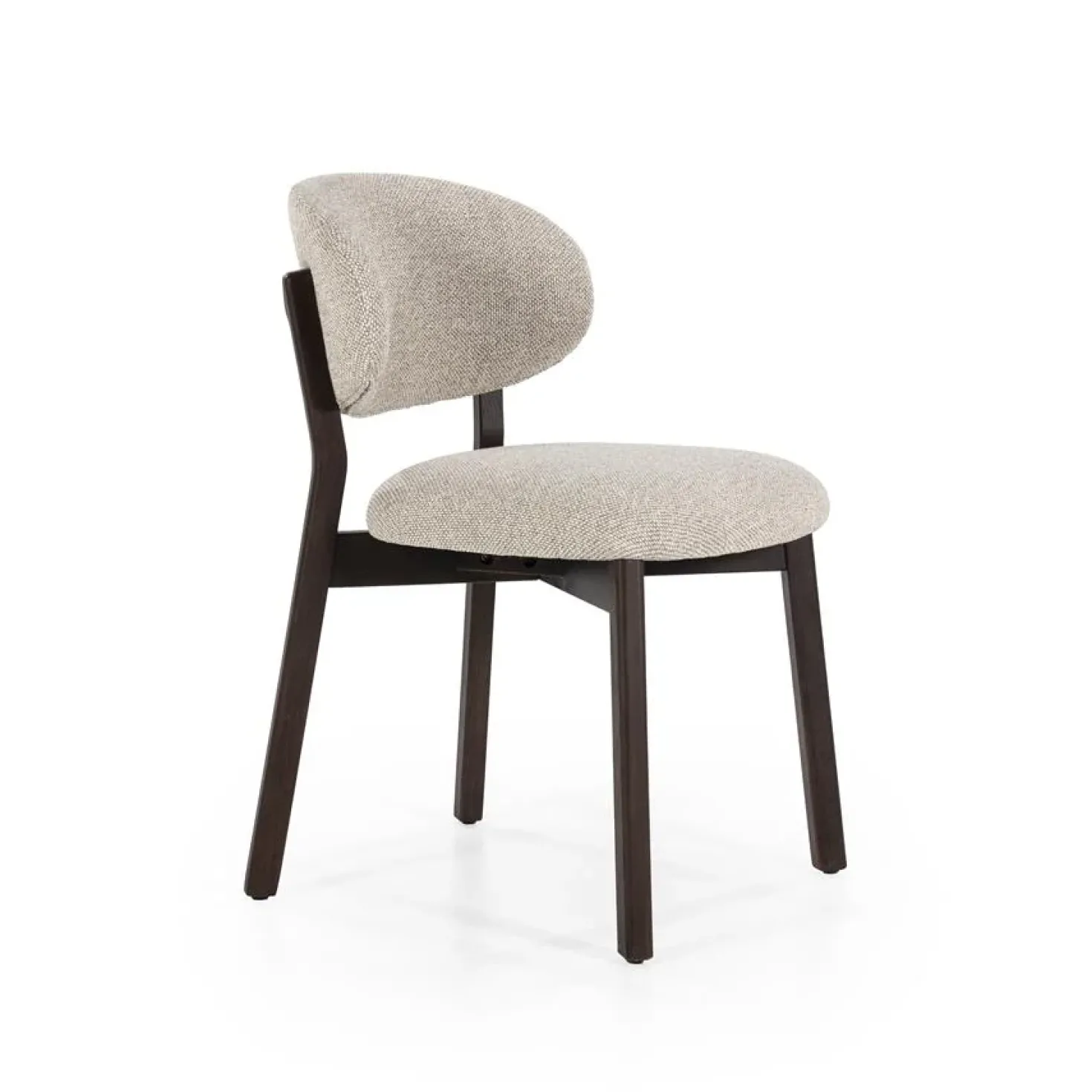 Eetkamerstoel Mikky Bruin Taupe