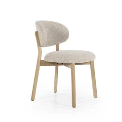 Eetkamerstoel Mikky Naturel Taupe