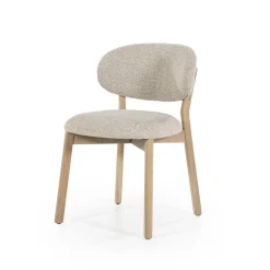 Eetkamerstoel Mikky Naturel Taupe