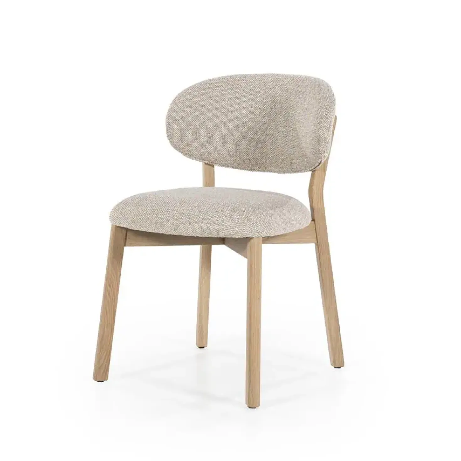Eetkamerstoel Mikky Naturel Taupe