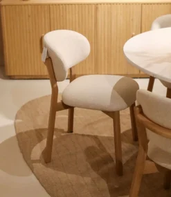 Eetkamerstoel Mikky Naturel Beige