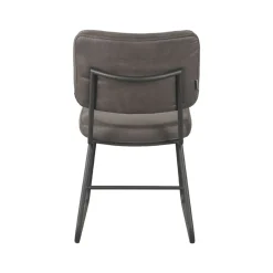 Eetkamerstoel Noah Antraciet Micro Suede