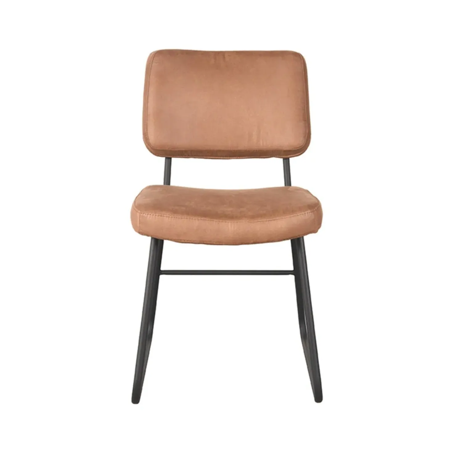 Eetkamerstoel Noah Cognac Micro Suede