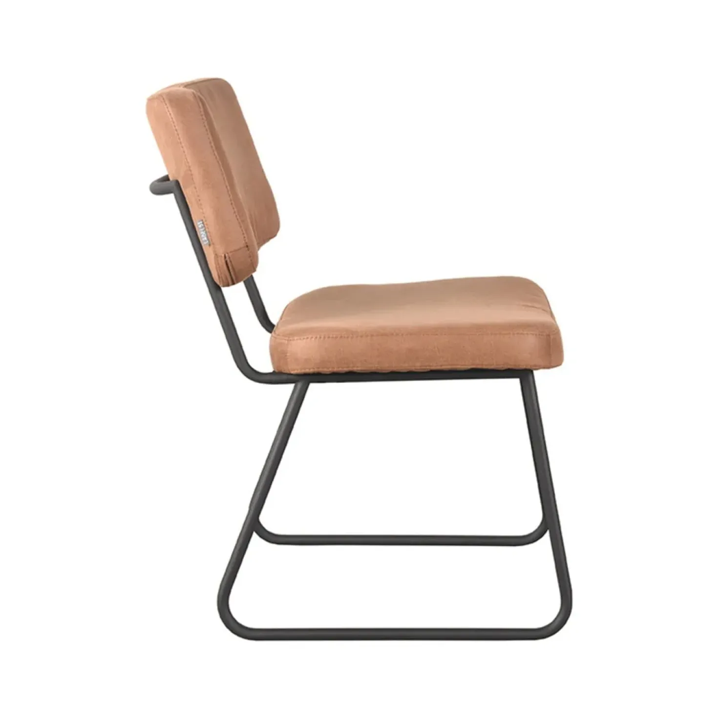 Eetkamerstoel Noah Cognac Micro Suede