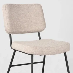 Eetkamerstoel Noah Naturel Boucle