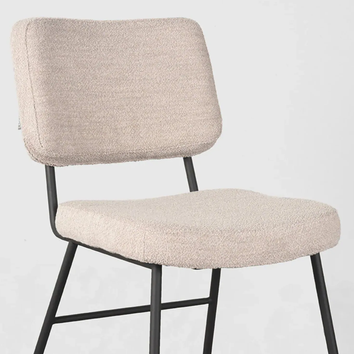 Eetkamerstoel Noah Naturel Boucle