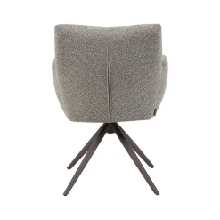 Eetkamerstoel Padua Mushroom Boucle met Brons poot