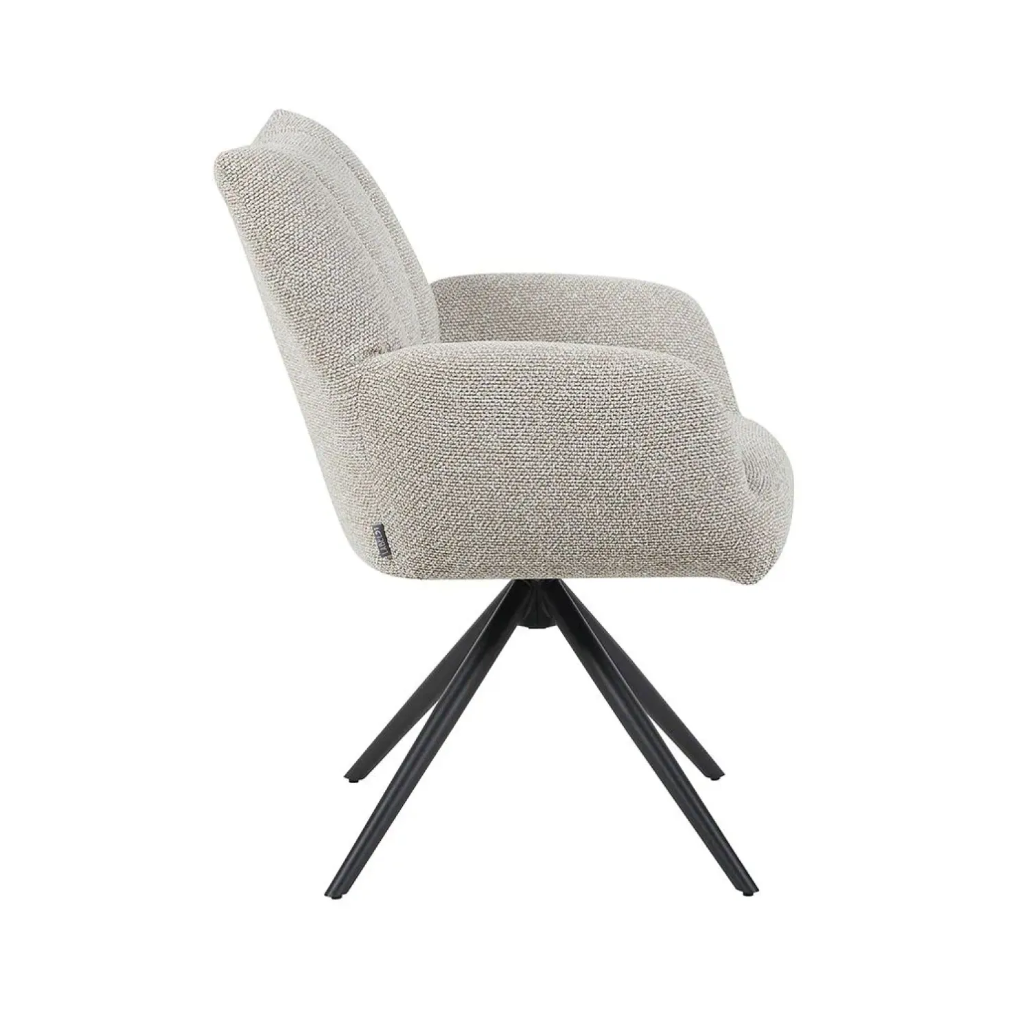 Eetkamerstoel Padua Naturel Boucle