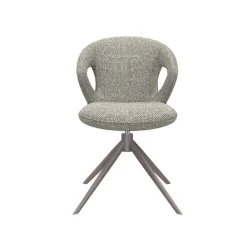 Eetkamerstoel Zurich Grijs Boucle