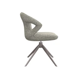 Eetkamerstoel Zurich Grijs Boucle