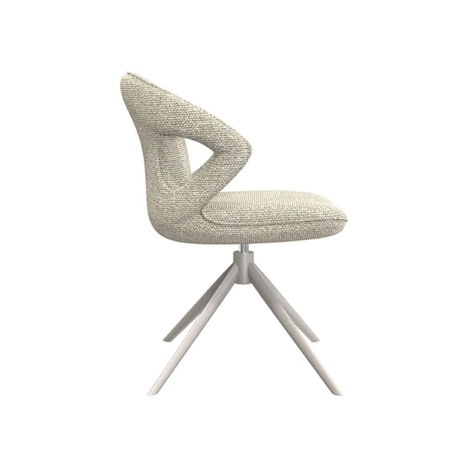 Eetkamerstoel Zurich Naturel Boucle