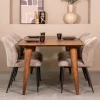 Eetkamertafel Fly Naturel Mangohout 160cm