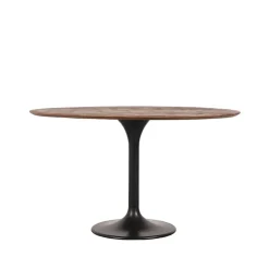 Eetkamertafel Otto Espresso Mangohout 130cm