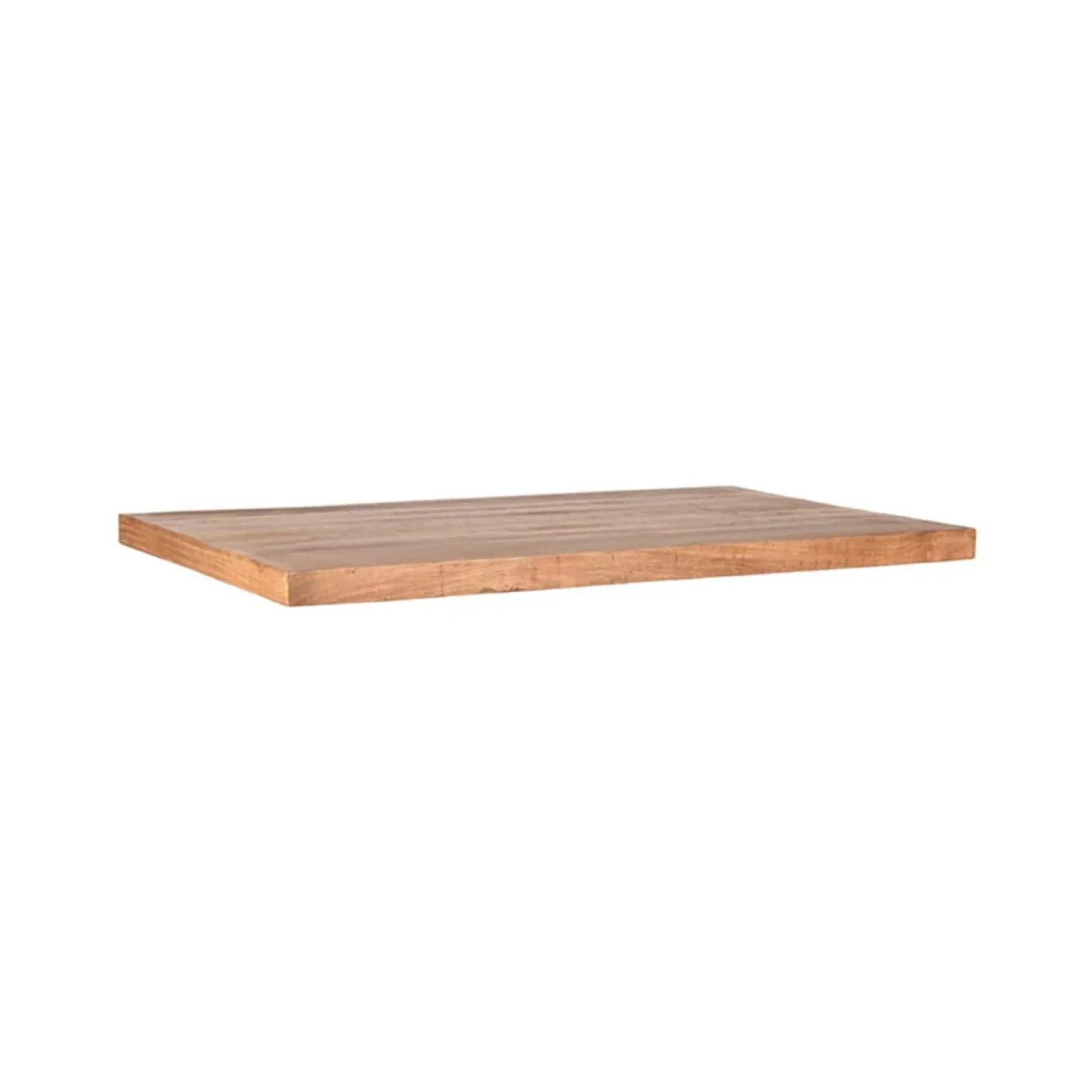 Eetkamertafel Tafelblad Straight Edge Mangohout 120cm
