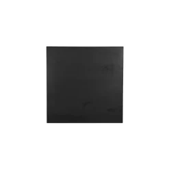 Eetkamertafel Tafelblad Straight Edge Zwart Mangohout 70cm