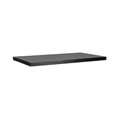 Eetkamertafel Tafelblad Straight Edge Zwart Mangohout 120cm