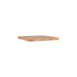 Eetkamertafel Tafelblad Straight Edge Mangohout 70cm