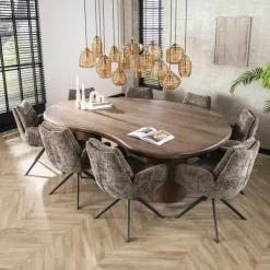 Eettafel Andreas organisch Acaciahout 244cm