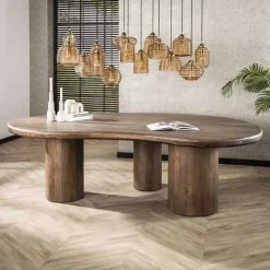 Eettafel Andreas organisch Acaciahout 244cm