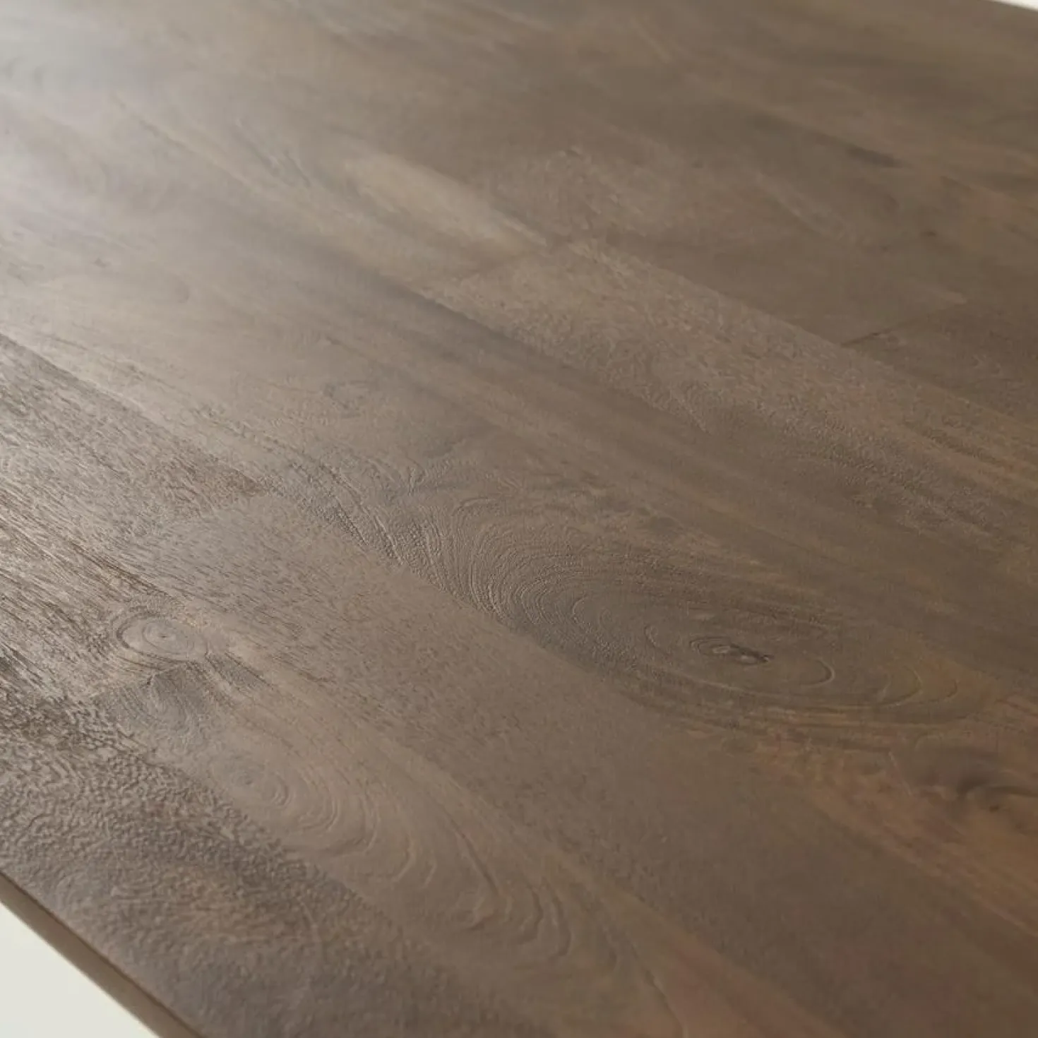 Eettafel Coco ovaal Lichtbruin mangohout 180cm
