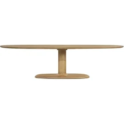 Eettafel Coco ovaal Naturel mangohout 300cm