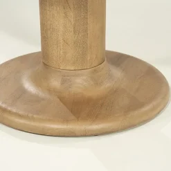 Eettafel Coco rond Naturel mangohout 130cm