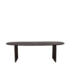Eettafel Cooper Espresso Mangohout 250cm