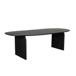 Eettafel Cooper Zwart Mangohout 250cm