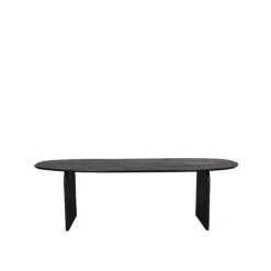 Eettafel Cooper Zwart Mangohout 210cm