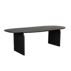 Eettafel Cooper Zwart Mangohout 210cm