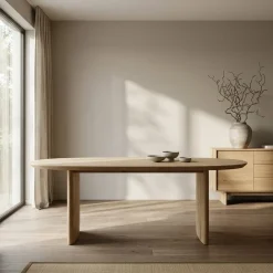 Eettafel Dex naturel eikenhout 300cm