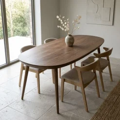 Eettafel Elijah Bruin 220cm