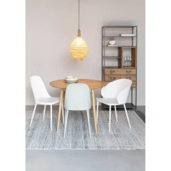 Eettafel Fabio Rond Eikenhout 100cm