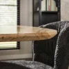 Eettafel Gambetti driehoekig acacia 135cm