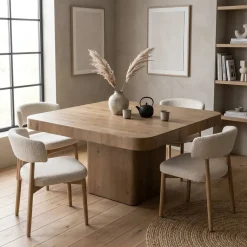 Eettafel Harmonie Bruin 140cm