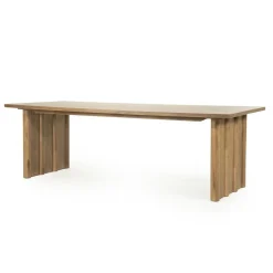 Eettafel Jake bruin eikenhout 250cm