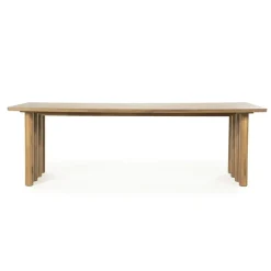 Eettafel Jake bruin eikenhout 250cm
