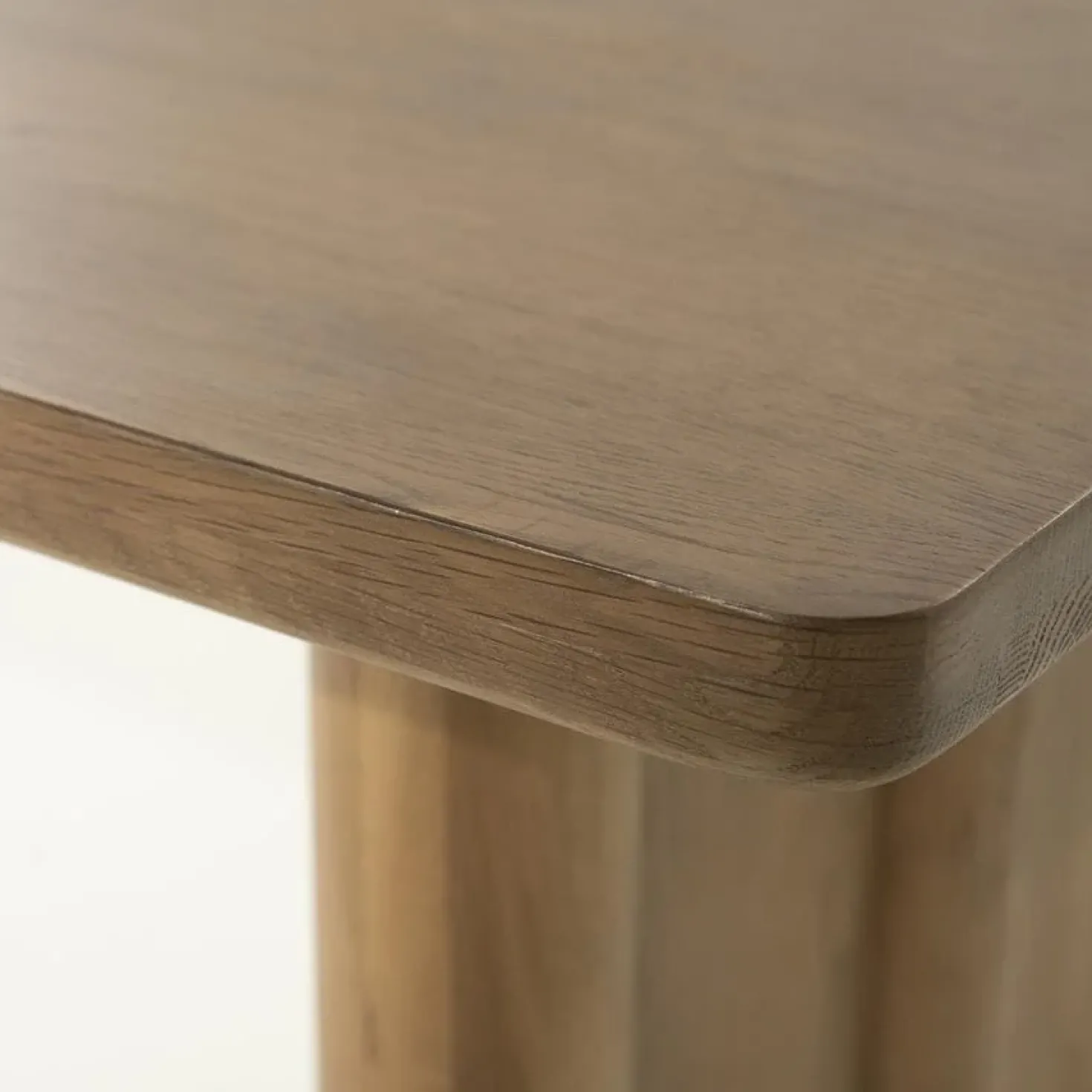 Eettafel Jake bruin eikenhout 250cm