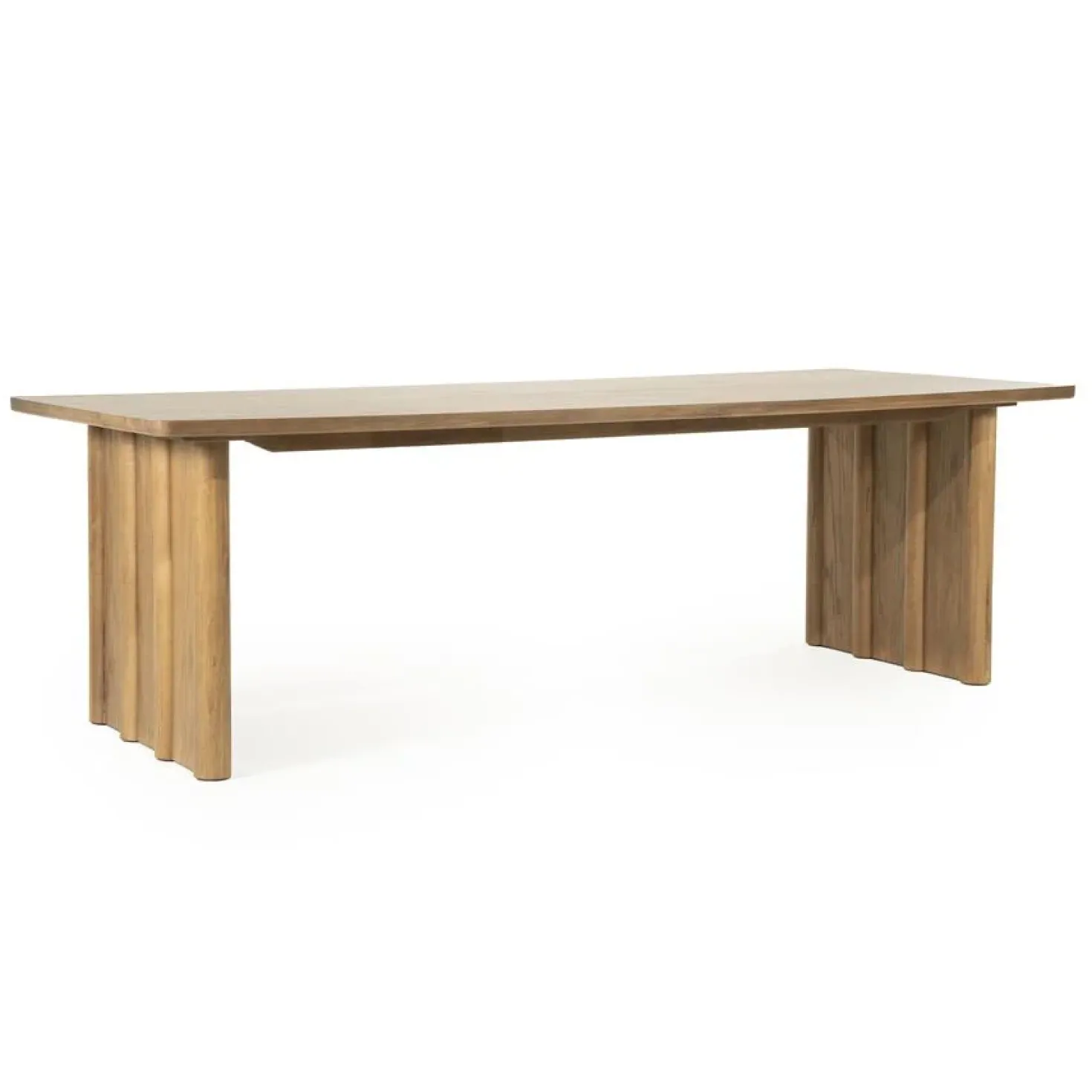 Eettafel Jake bruin eikenhout 250cm