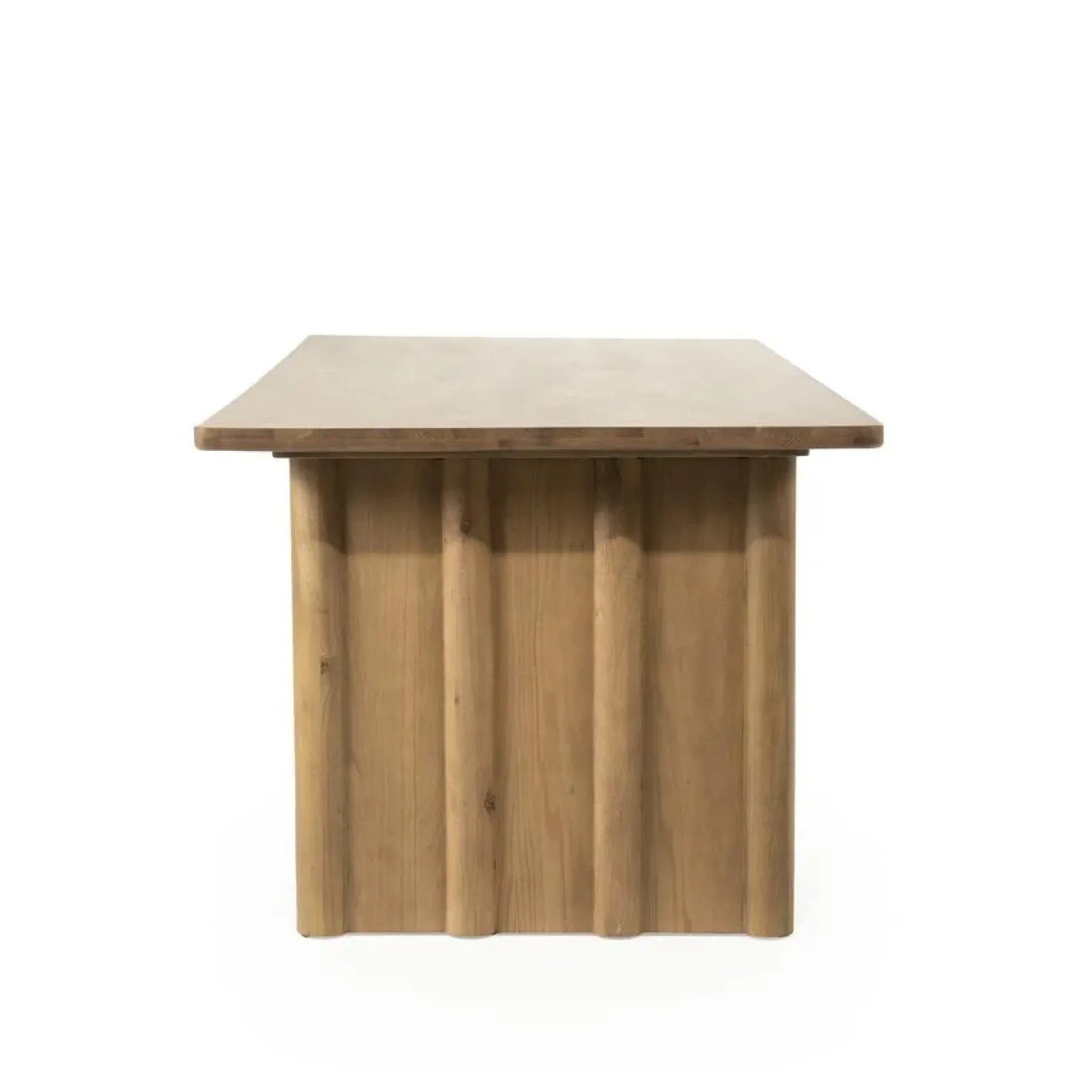 Eettafel Jake bruin eikenhout 250cm