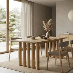 Eettafel Jake naturel eikenhout 300cm